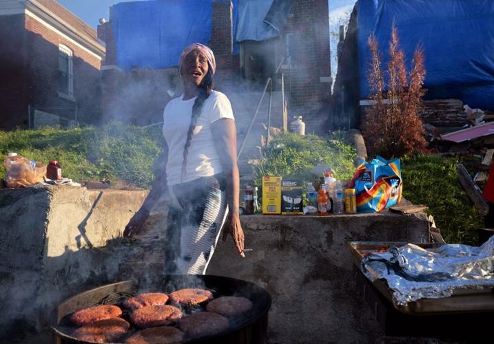 Tornado leaves residents reluctant to separate from damaged property