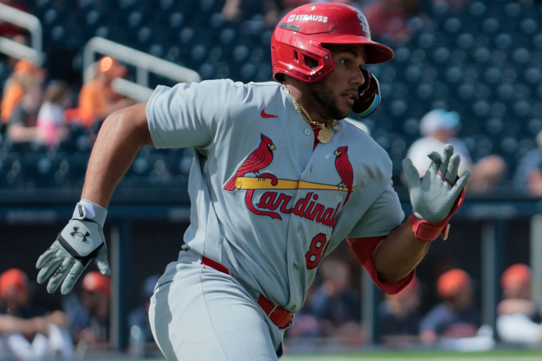 Prospect Rainiel Rodriguez delivers 'overall solid' Grapefruit League debut: Cardinals Extra