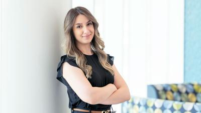 May optometry graduate Sama Alhalabi plans to build on her passion for patient-centered care as a medical optometrist at Quantum Vision Centers