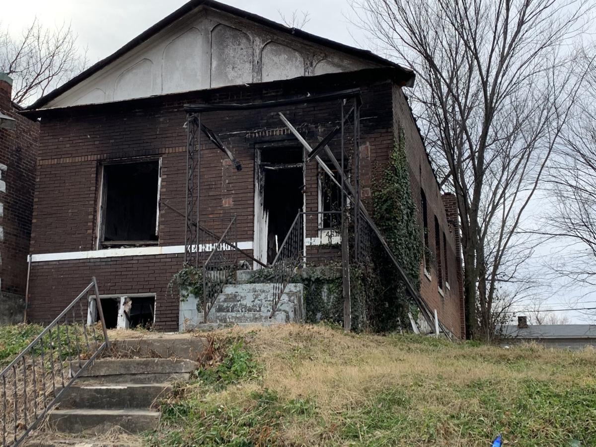 Burned out home on Ashland Avenue in the Greater Ville