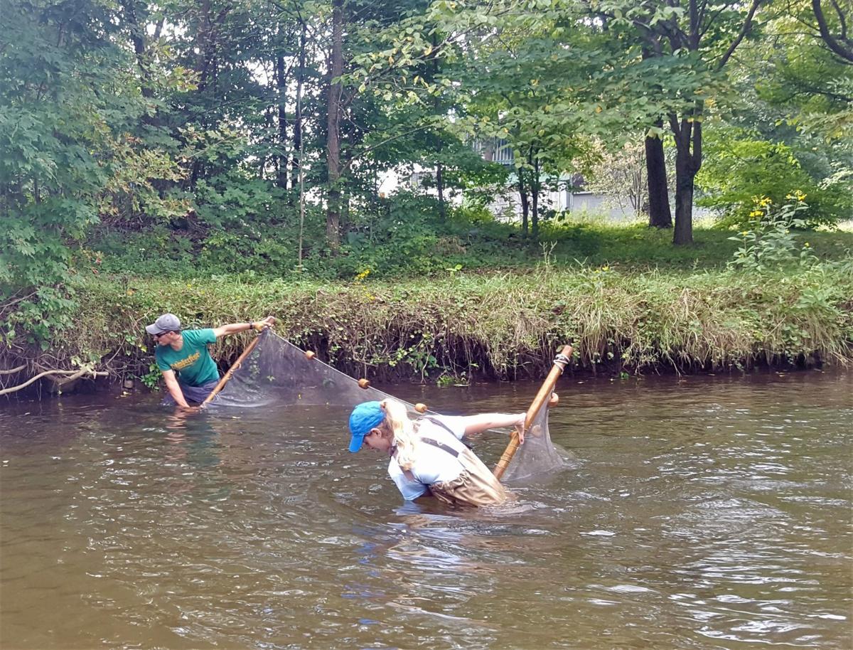 Researchers studying freshwater environments in the Meramec River watershed