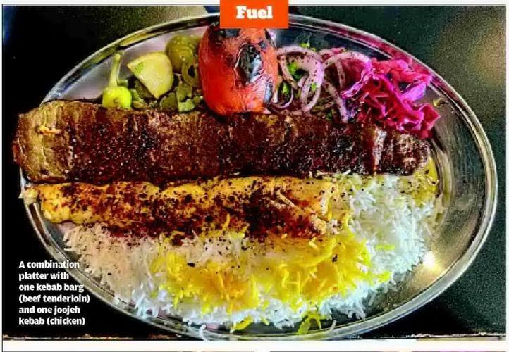 Ehsani's Hot Kabob grills succulent Persian meats