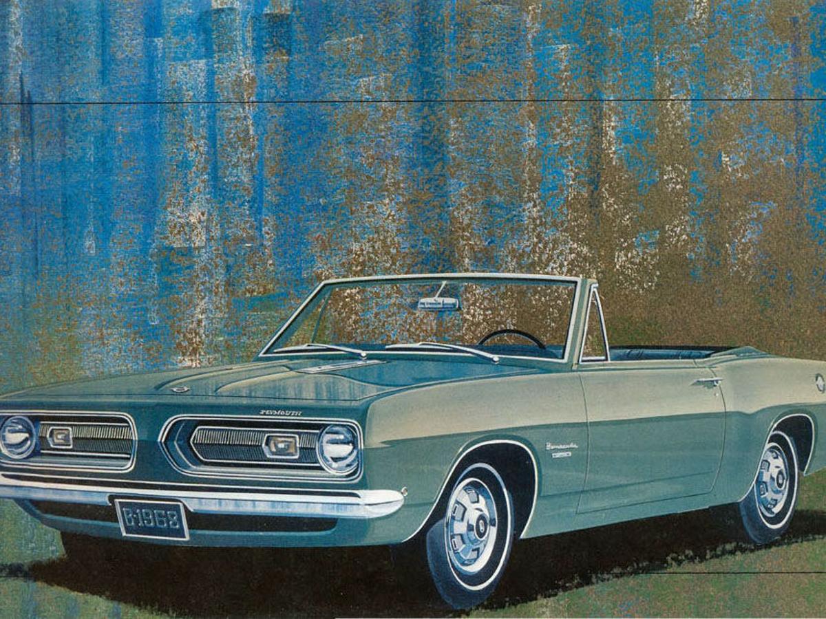 68 Barracuda Plymouth Gave It Four New Engines Just For Kicks
