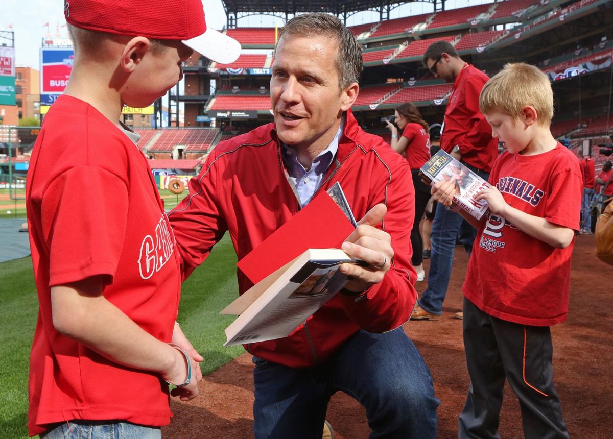On the Field before Opening Day for the Cards