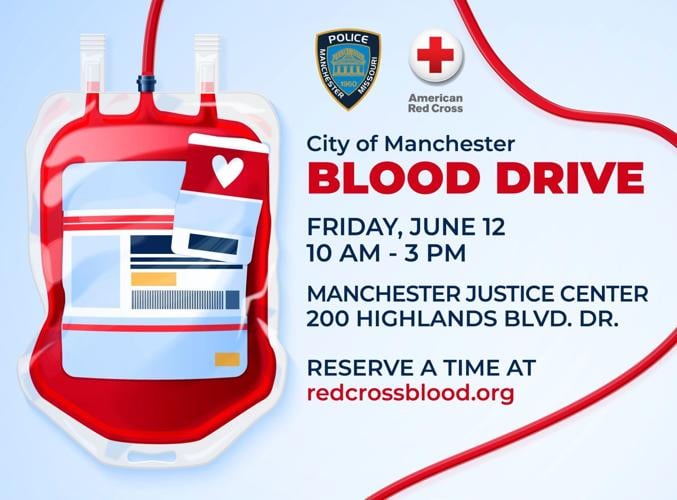 Give the Gift of Life at the Manchester Blood Drive on June 12