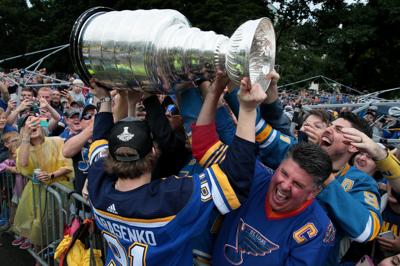 Scenes from Blues Stanley Victory Parade
