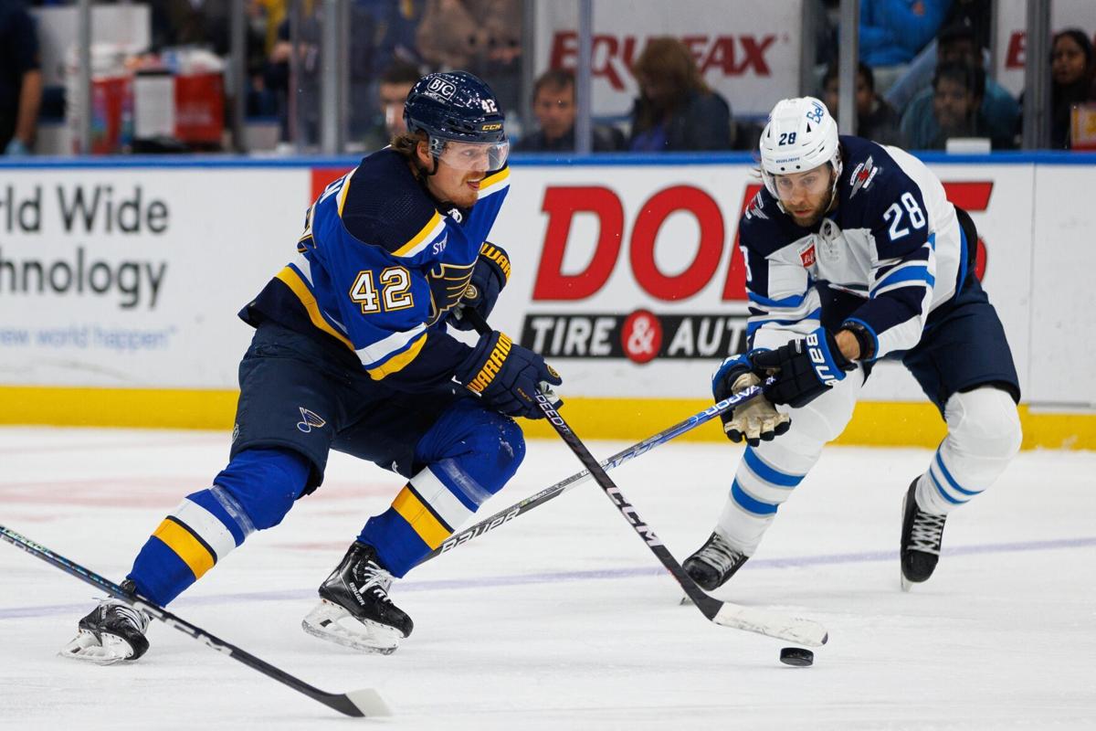 Quick hits: Blues shut out Jets for fourth win in last six games