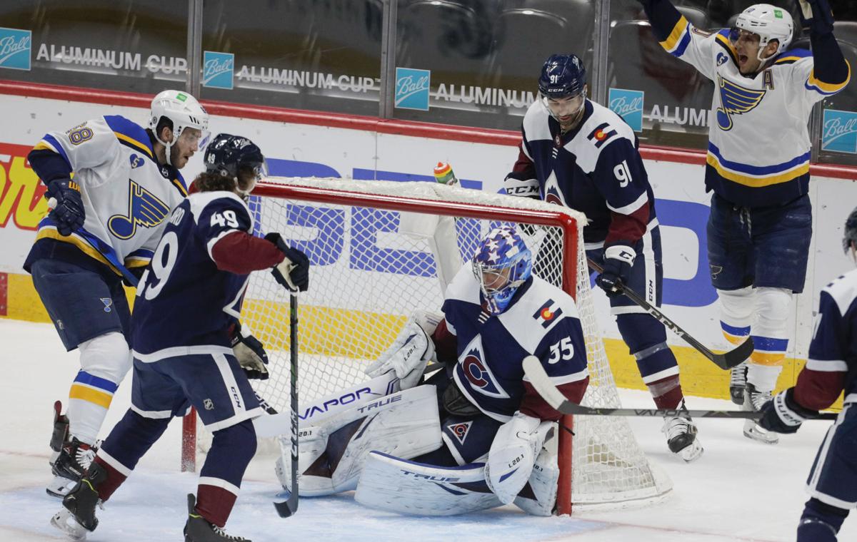 Blues Avalanche Hockey