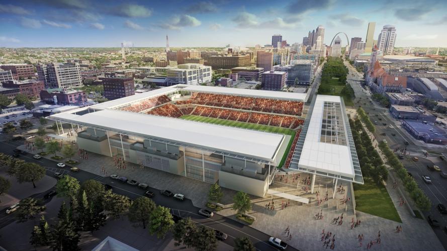 ѿý MLS stadium, aerial from 22nd and Market