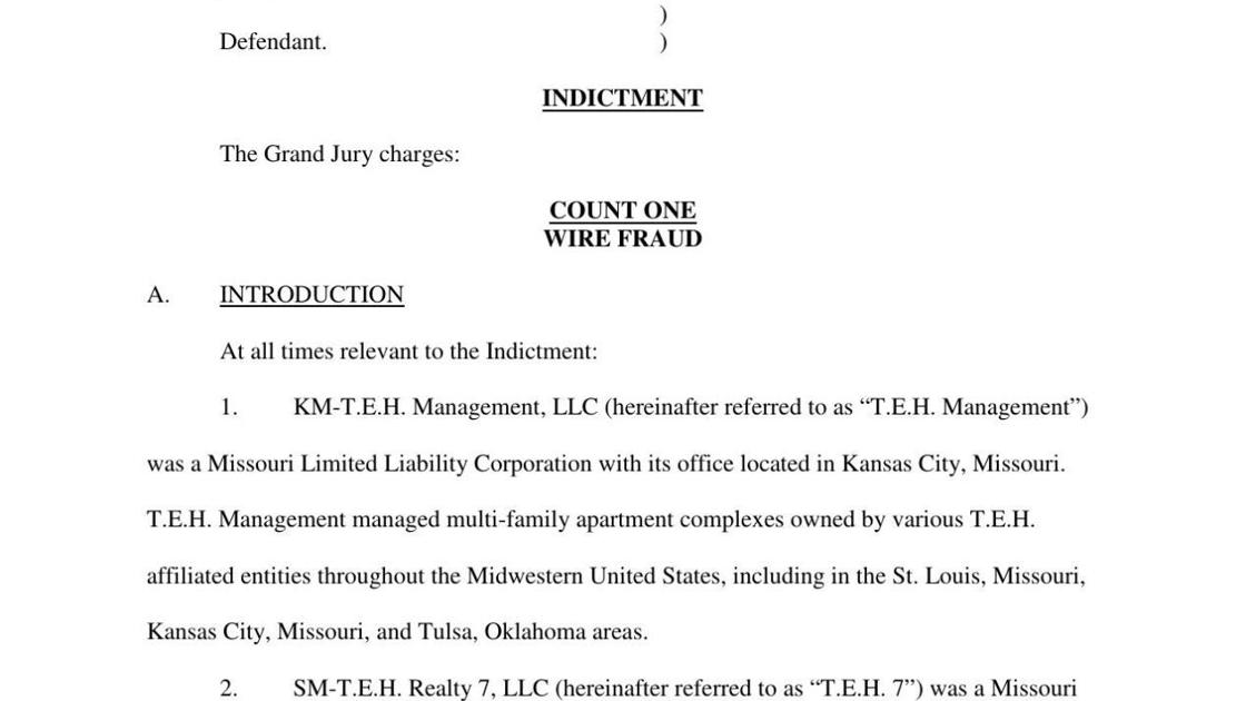 Read The Michael Fein Indictment Online Stltoday Com
