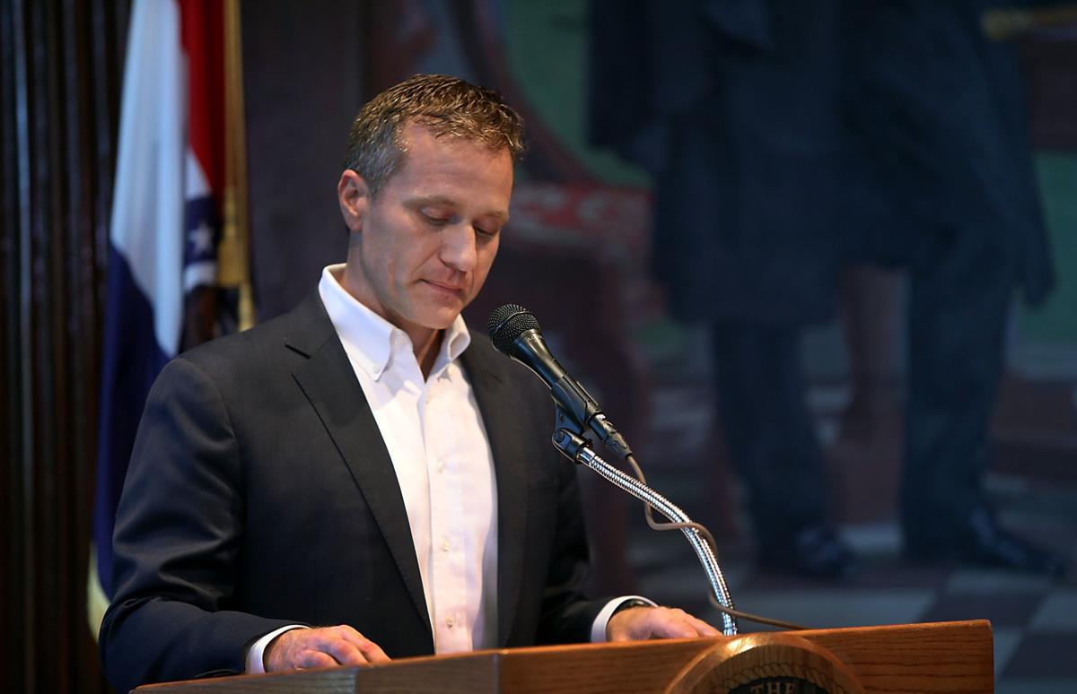 Missouri Gov. Eric Greitens resigns
