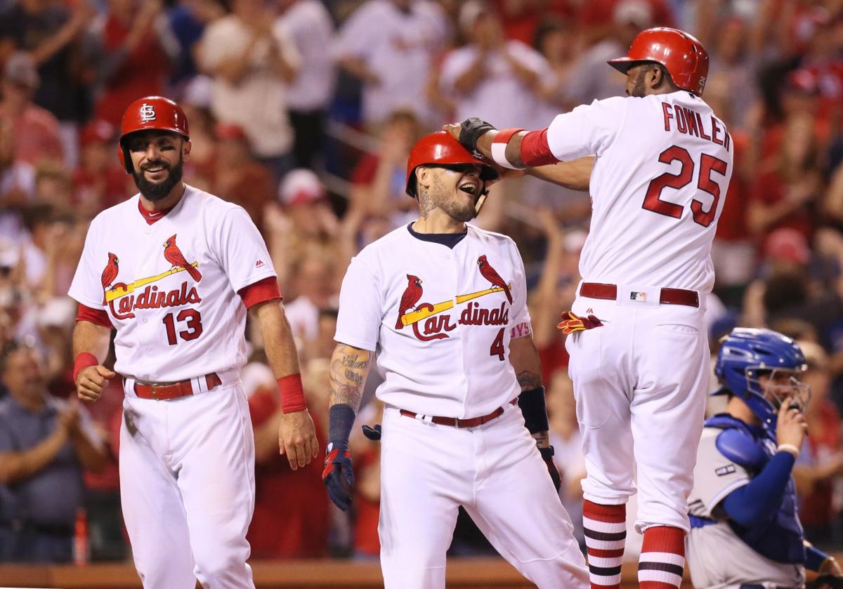 The Cat S Meow Molina Hits Grand Slam To Give Cards 8 5 Win Over