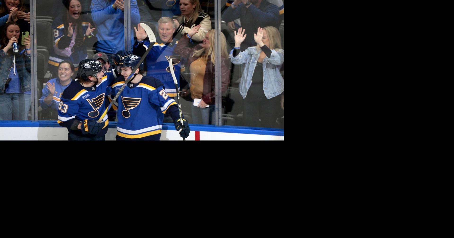 How do the Blues address their pivotal restricted free agent class of 2027?
