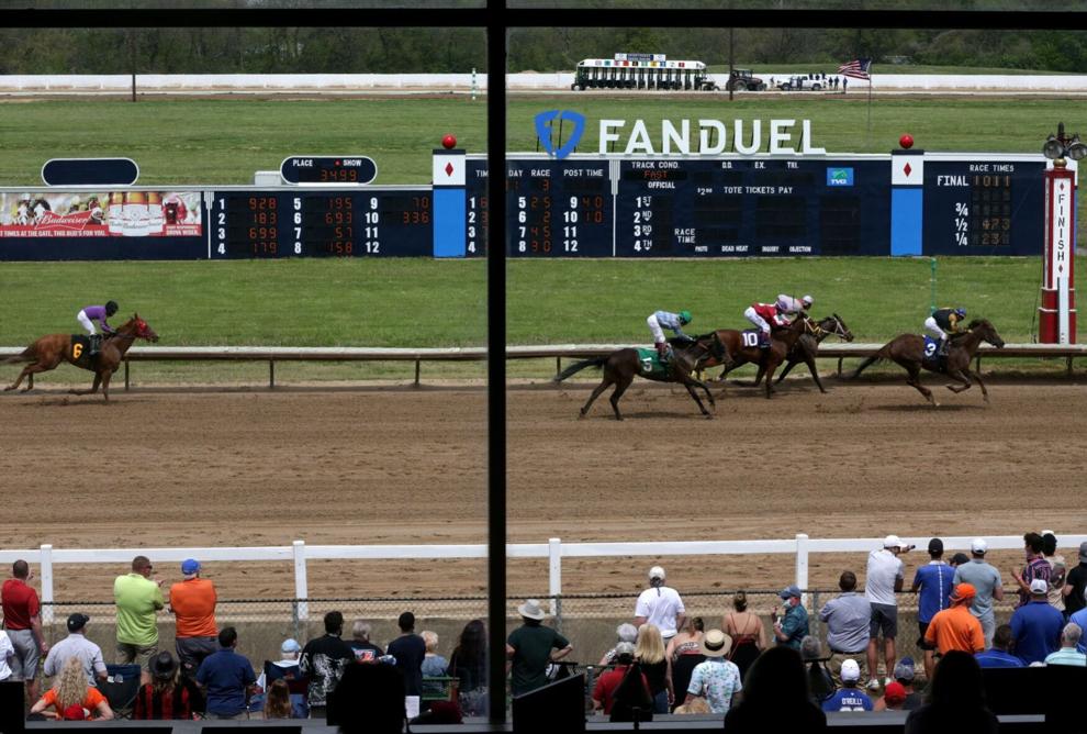 Horse racing action begins at FanDuel in Collinsville