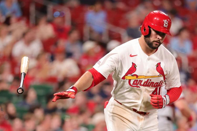 The �����Ӱ�ԭ�� Cardinals vs. the Cleveland Guardians at Busch Stadium on Monday, Apil 13, 2026.