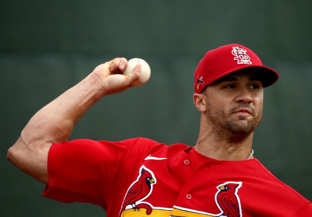 Rain shows during Saturday workout at Spring Training