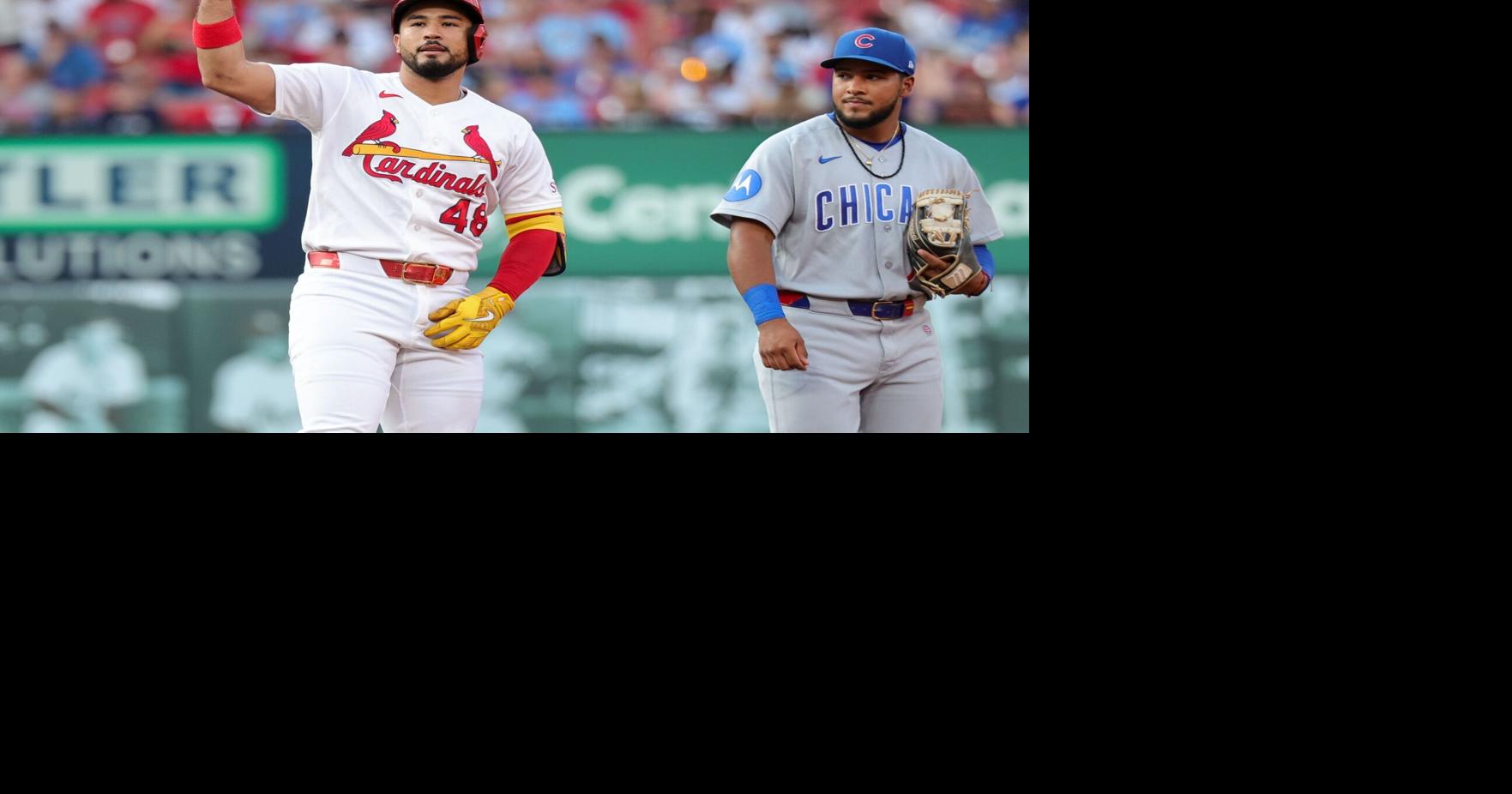 Ivan Herrera verhilft den Cardinals mit einem Double mit zwei RBI im 10 ...