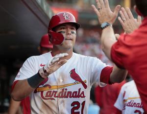 The St. Louis Cardinals return to Busch Stadium to play the Arizona Diamondbacks
