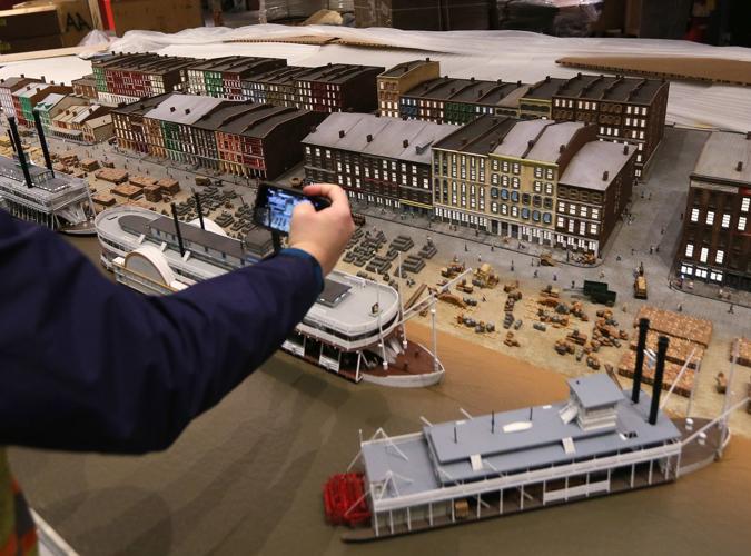 Tour of construction at  Arch Museum