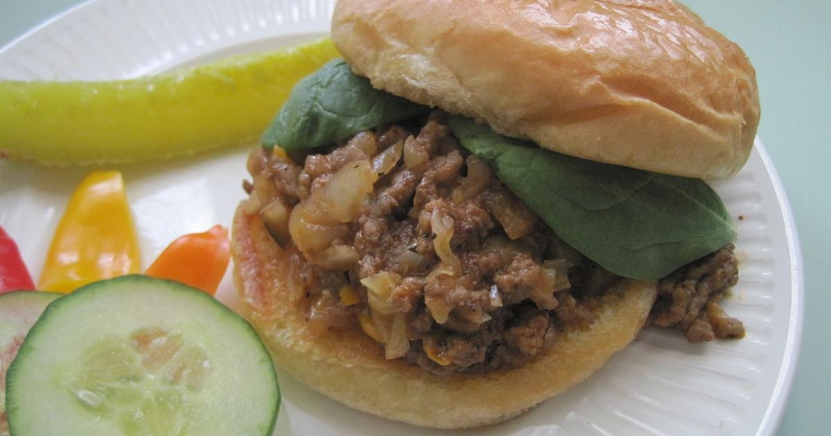 One of Kitchen House chef's favorite recipes is a healthy sloppy Joe recipe