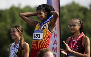 Scenes from the Missouri state track and field championship meet