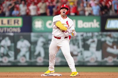 The St. Louis Cardinals vs. the Cleveland Guardians at Busch Stadium on Tuesday, April 14, 2026