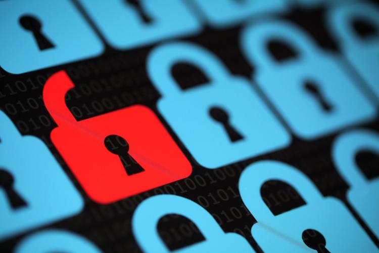 computer hack data breach cyber security virus