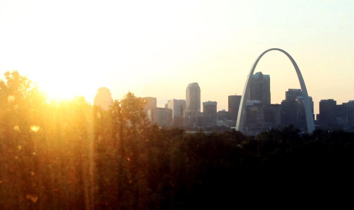 Arch and St. Louis skyline