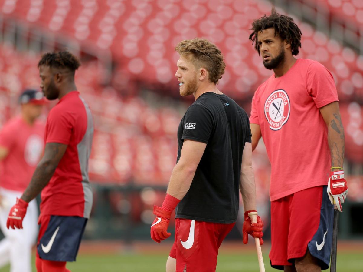 Cards workout before Game 3 curtailed by rain