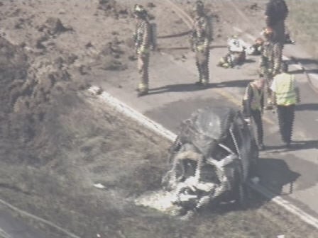 Truck driver seriously injured in fiery crash on I-70 near Wright City