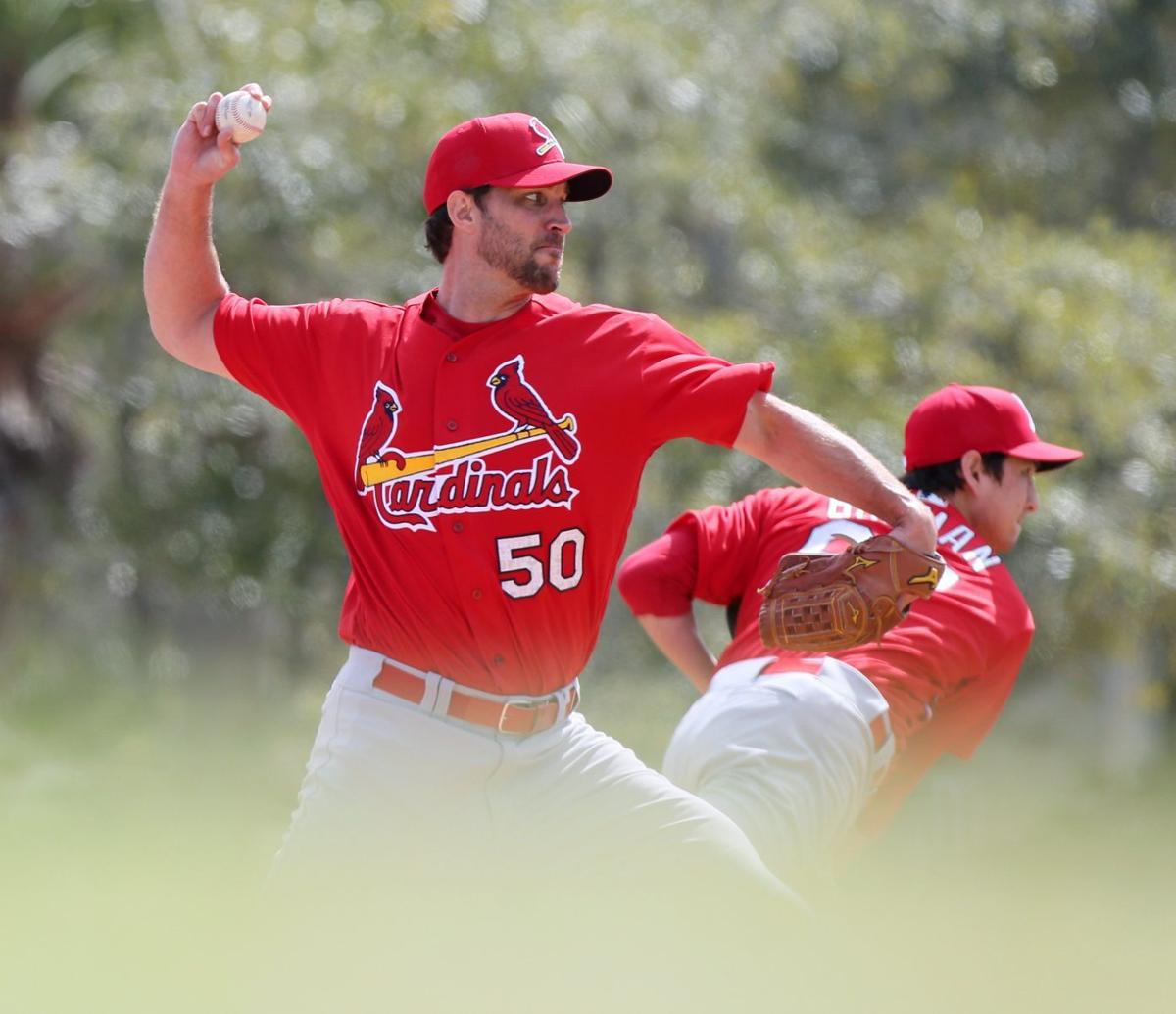 First official workout of Cardinals spring training St. Louis