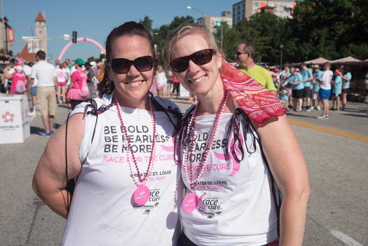 Susan G. Komen Race for the Cure in downtown St. Louis