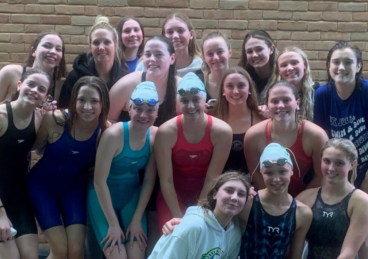 2023 St. Joseph's swimming