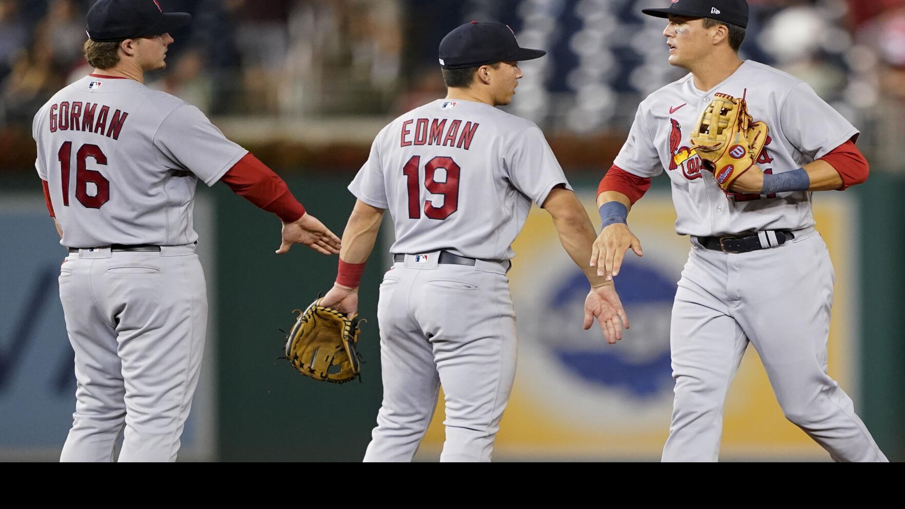 Break? What break? Cardinals Nolan Gorman, Lars Nootbaar hit the cage for midseason fixes