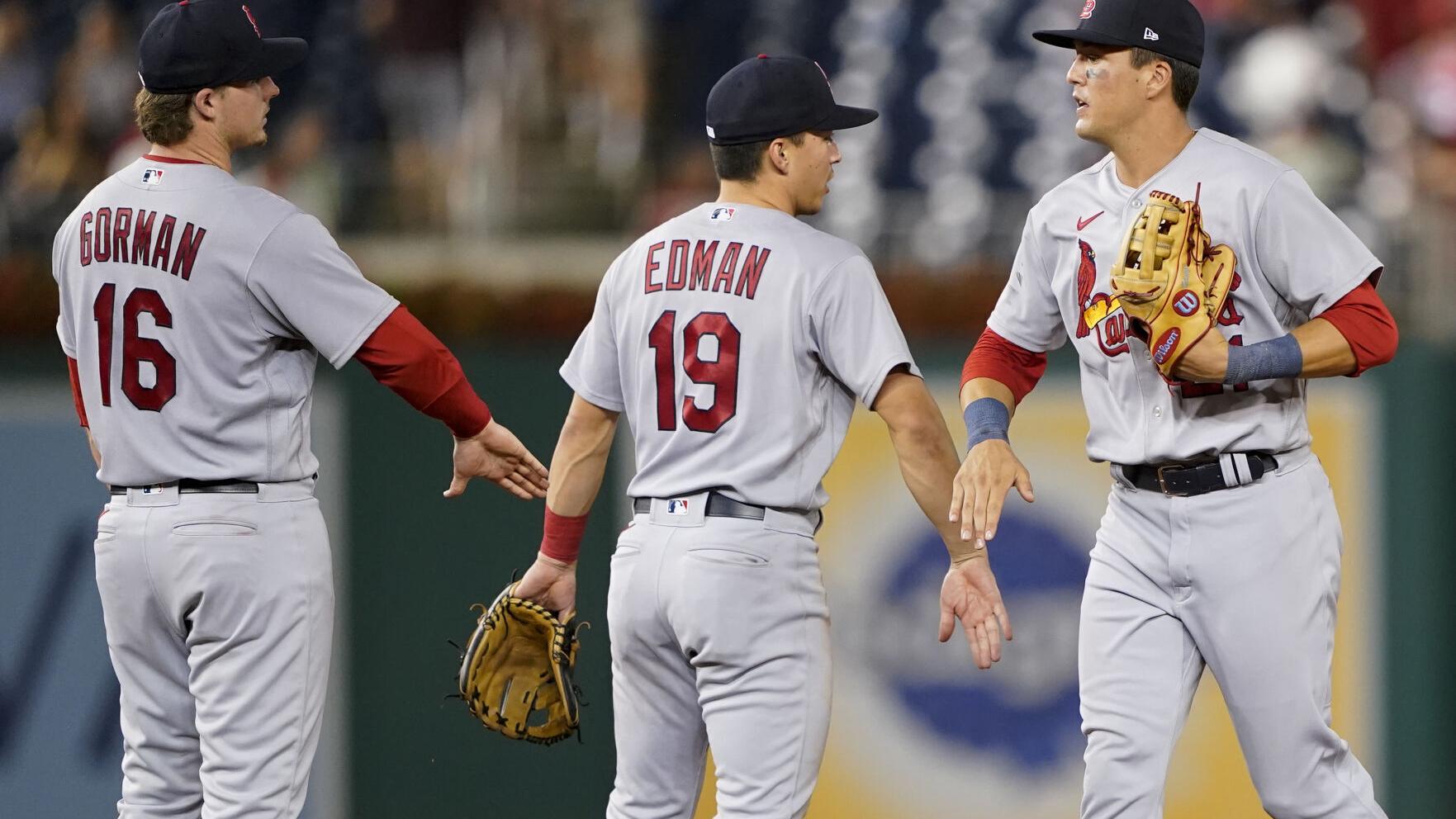 Break? What break? Cardinals Nolan Gorman, Lars Nootbaar hit the cage for midseason fixes