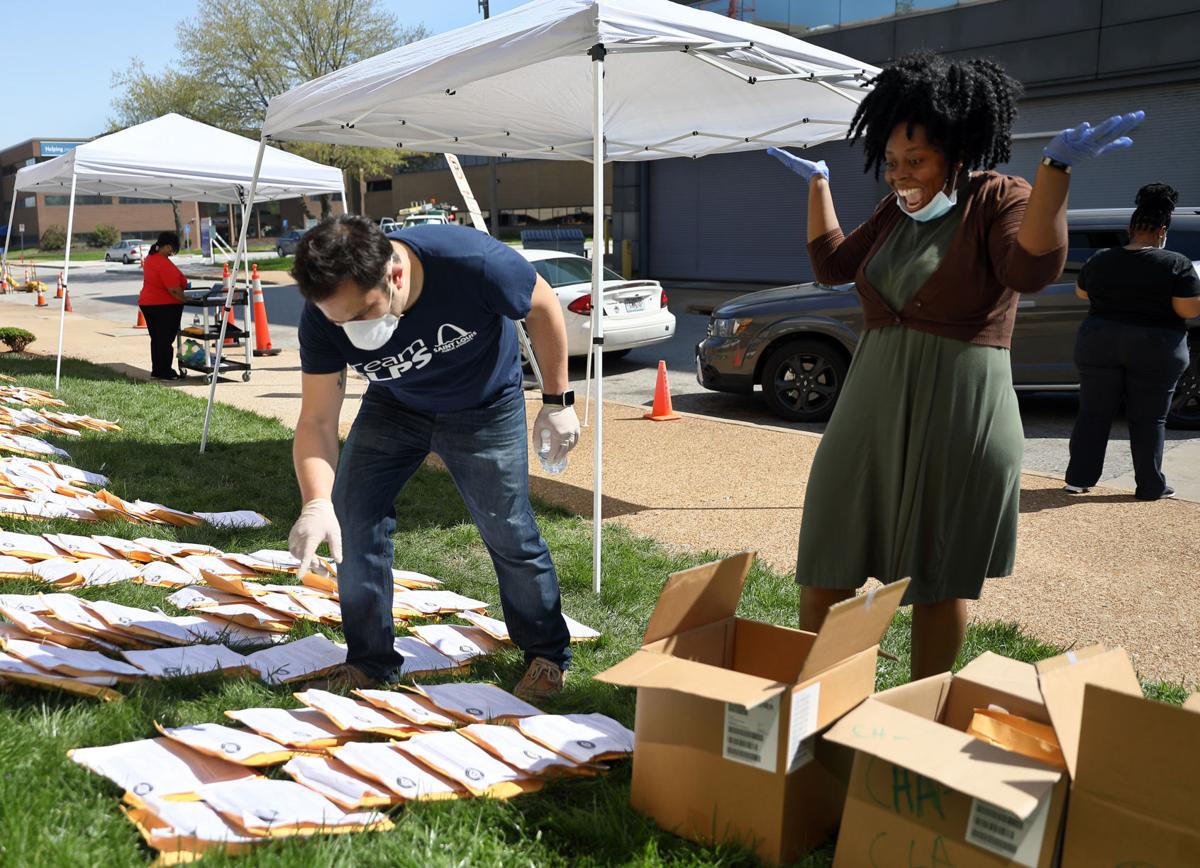St. Louis Public Schools distribute iPads to students