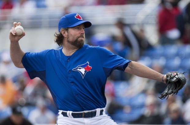 Dunedin, Fla., Thursday, March 2, 2023. Toronto Blue Jays pitcher