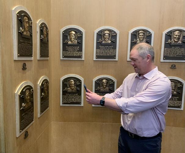 Scott Rolen is now a Hall of Famer, a nice guy with a great grip