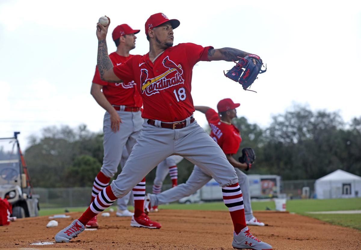 Thursday workout at Cardinals spring training