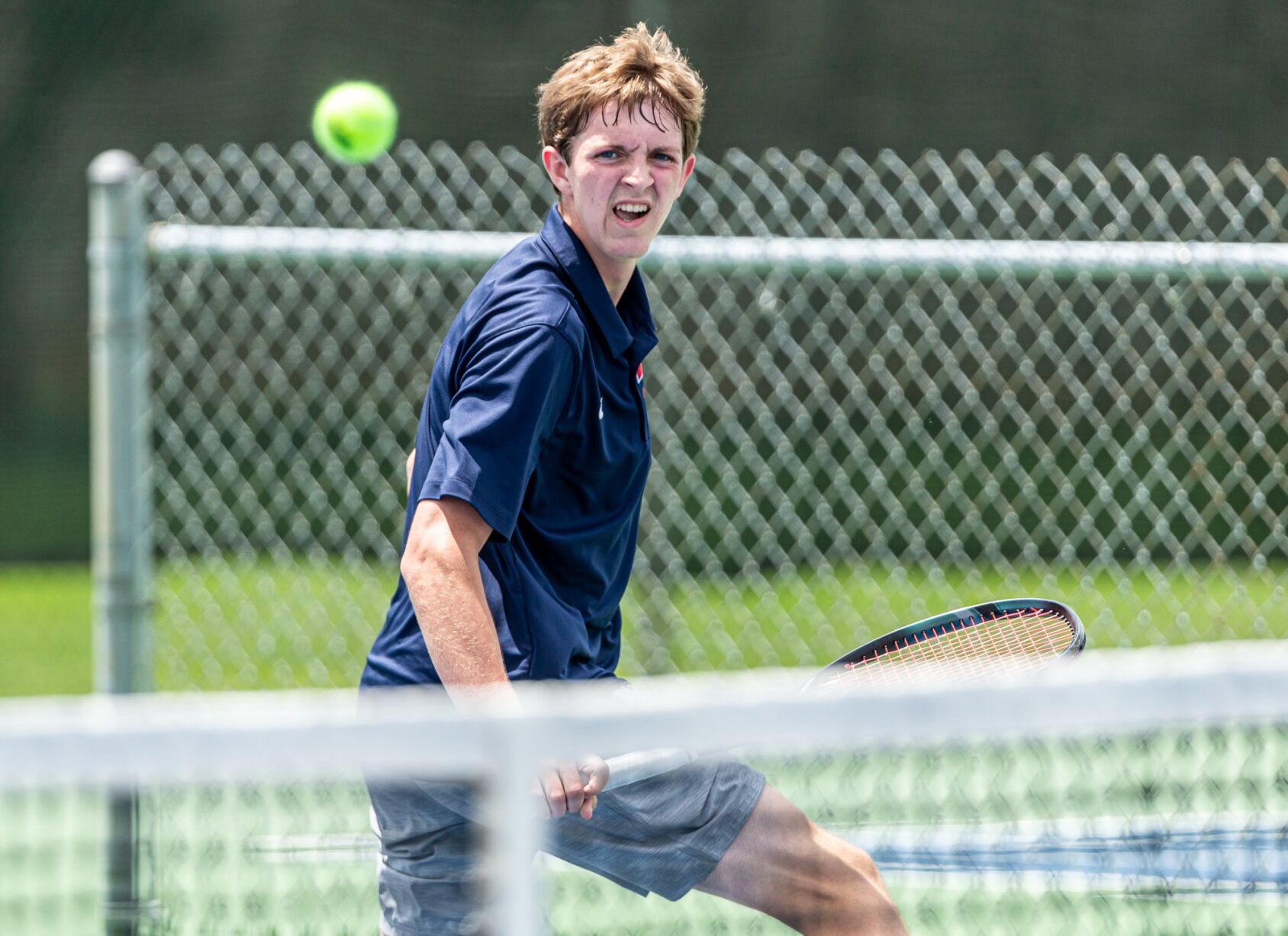 John Varley Secures Second State Title in Tennis with Class 2 Singles Championship Win