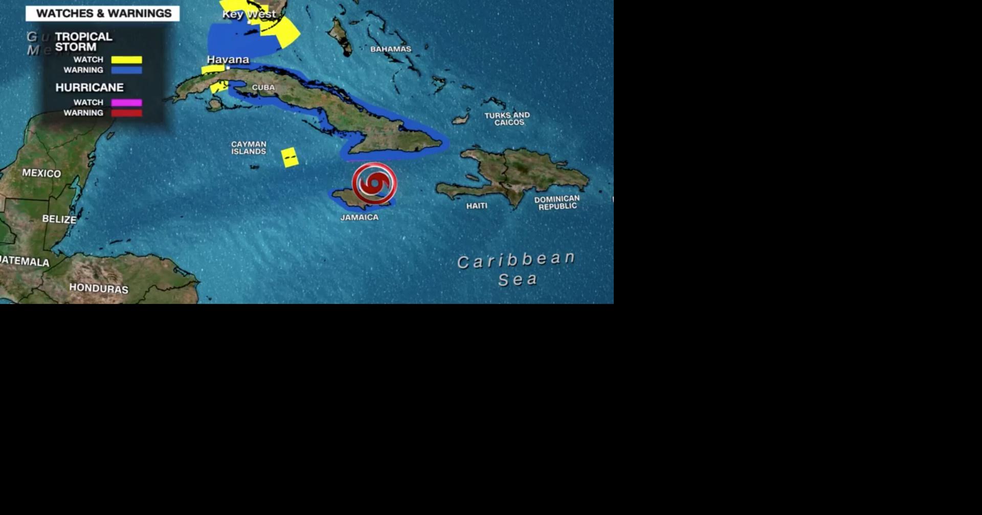 Tropical Storm Elsa is making landfall in Cuba, expected to head toward