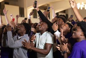 Jeremiyah Love draft watch party