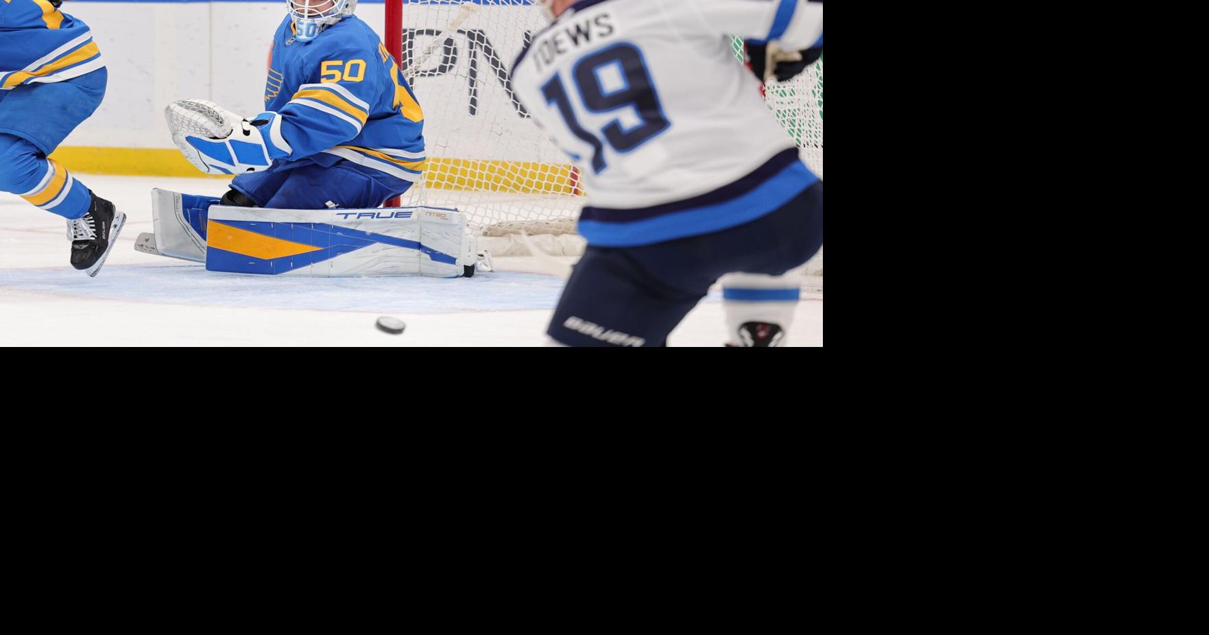 With 3-2 loss to Jets, Blues fade further toward offseason
