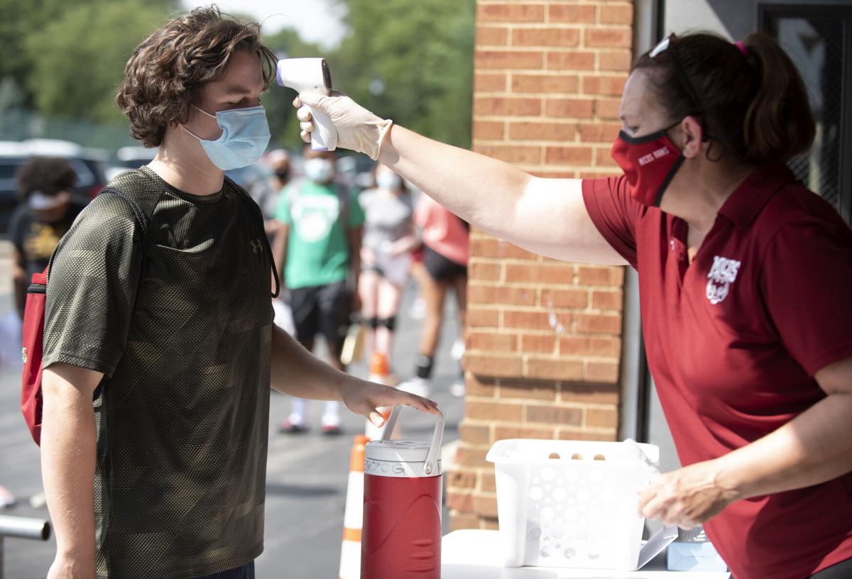 MICDS football practice