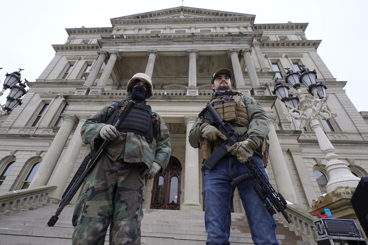 Protesting with guns