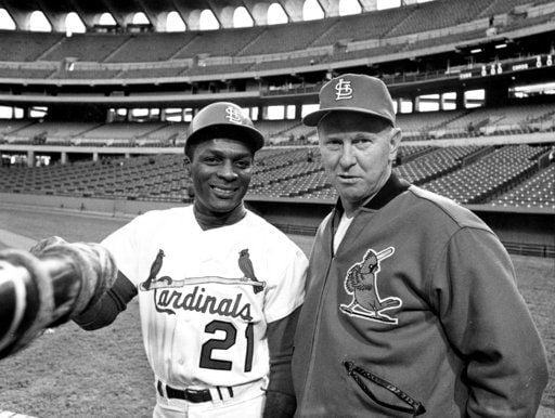 Curt Flood St Louis Cardinals 1967 Cooperstown Vintage -  Finland