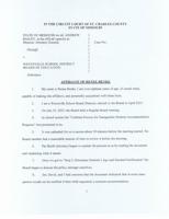 Read the affidavits from board members describing the conversation