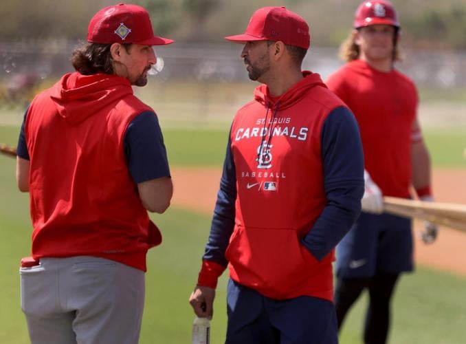 Cardinal major-leaguers face minor-league pitchers for BP