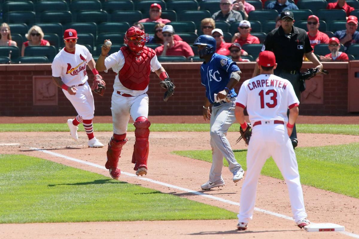 Like His Father Cardinals Pena Knows Future Depends On His Work - st louis cardinals v kansas city royals