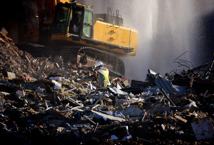 Demolition on Chesterfield Mall has begun